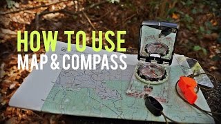 How to Use a Map and Compass [upl. by Ennovyhs]