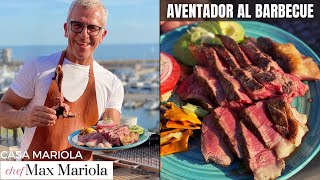 BISTECCA ALLA FIORENTINA  AVENTADOR SPAGNA  COTTURA AL BARBECUE A LEGNA [upl. by Handel]