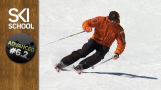 HOW TO CARVE on Skis  Advanced Ski Lesson 62  Carving [upl. by Symer779]