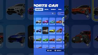 HOW TO GET ALL ROCKET LEAGUE CARS IN FORTNITE [upl. by Rawdan]