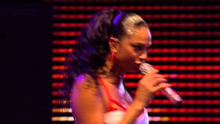 Alesha Dixon Knockdown Radio 1 Big Weekend 2009 [upl. by Ovatsug]