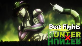 Best Fights Hunter X Hunter 60FPS [upl. by Homovec]