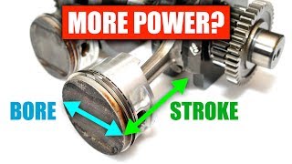 Bore vs Stroke  What Makes More Power [upl. by Anrehs]