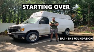 Building An Off Grid Tiny House Stealth Camping Van All Over Again  Ep 1 [upl. by Morley886]