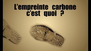 Cest quoi lempreinte carbone [upl. by Randa]