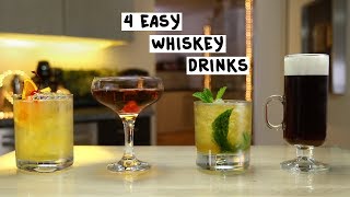 Four Easy Whiskey Drinks [upl. by Kela955]