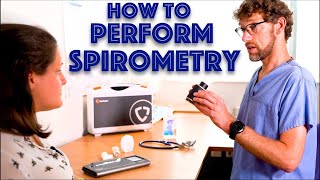 How To Perform Spirometry Examination For Accurate Lung Function Testing  Clinical Skills  Dr Gill [upl. by Ardnasirhc358]