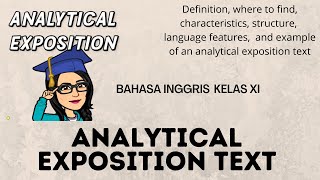 ANALYTICAL EXPOSITION TEXT  KELAS 11 XI BAHASA INGGRIS [upl. by Bender]