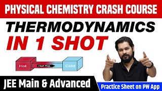 THERMODYNAMICS in One Shot  All Concepts Tricks amp PYQs  Class 11  JEE Main amp Advanced [upl. by Tabor]