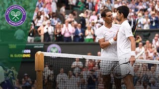 Novak Djokovic vs Rafael Nadal  Djokovic Wins Five Set Epic  Full Match Wimbledon 2018 SemiFinal [upl. by Teahan]