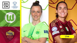 Wolfsburg vs AS Roma  UEFA Women’s Champions League 202425 Matchday 5 Full Match [upl. by Sezen]