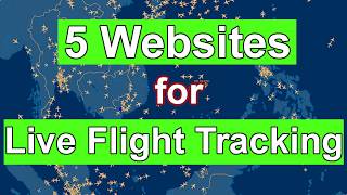 5 Best Websites for Live Flight Tracking [upl. by Earezed]