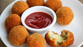 Chicken cheese balls  Foodvedam [upl. by Marmion]