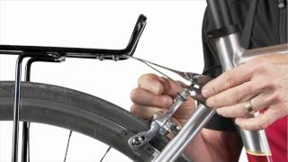 How to Install a Rack on Your Bike [upl. by Ennailuj]