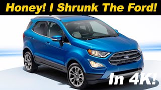 2018  2019 Ford EcoSport AWD Review and Comparison [upl. by Allegra]