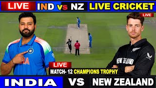 🔴Last 3 Over INDIA vs New Zealand LIVE [upl. by Annahsit]