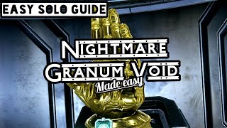 Best Builds for Nightmare Granum Void  Warframe Granum Void Guide [upl. by Nilloc]