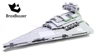 Lego Star Wars 75055 Imperial Star Destroyer  Lego Speed Build [upl. by Tracey]