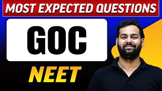 GOC  Most Expected Questions in 1 Shot  NEET [upl. by Ivonne]