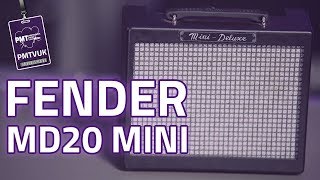 Fender MD 20 Mini Deluxe EXP II Amp Review  Classic Desktop Amp [upl. by Panthea761]