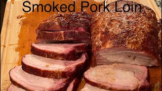 Smoked Pork Loin on the Pit Boss [upl. by Asyle]