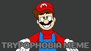 trypophobia memeflipaclipsuper mario mario the music box [upl. by Ayotal427]