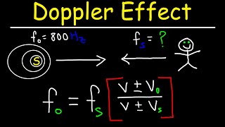 How To Solve Doppler Effect Physics Problems [upl. by Newkirk]