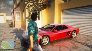 GTA Vice City Remastered 2021 Mission Gameplay Walkthrough Concept GTA 5 PC Mod [upl. by Dinerman64]