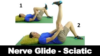 Nerve Glide  Sciatic  Ask Doctor Jo [upl. by Anelis]