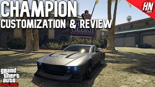 Dewbauchee Champion Sleek Customization amp Review  GTA Online [upl. by Ettennig990]