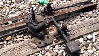 Railroad switches and how they work [upl. by Einttirb]