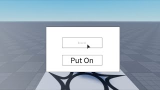 Custom Clothes  Accessories GUI Using ID In Roblox Studio Tutorial [upl. by Yks]