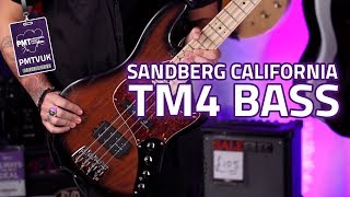 Sandberg California TM4 Bass  Great Handmade Bass Guitars [upl. by Donadee]