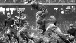 Oldest football footage ever American footballGridiron [upl. by Dieball512]