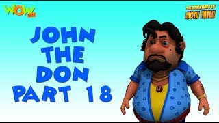 John The Don  Motu Patlu Compilation  Part 18  As seen on Nickelodeon [upl. by Erialcyram]