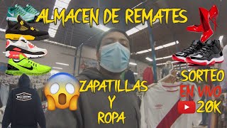 DONDE COMPRAR ZAPATILLAS Y ROPA ORIGINALES EN LIMA PERÚ  ALMACEN DE REMATES [upl. by Edelman]