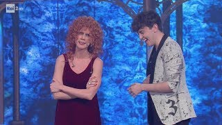 Michele Bravi e Fiorella Mannoia  Virginia Raffaele  Facciamo che io ero 24052017 [upl. by Llemmart256]