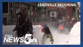 Leadville Skijoring [upl. by Yaluz]