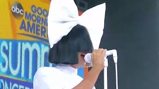 Sia  Unstoppable LIVE GMA Performance [upl. by Conan619]