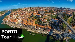 Porto Tour 1  Centro Histórico  Portugal [upl. by Acisej]