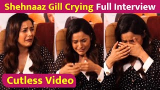 Shehnaz Gill Crying Cutless Interview After Sidharth Shukla Demise  Full Interview [upl. by Osbourne]