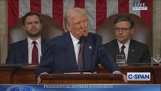 President Trump Addresses Joint Session of Congress [upl. by Ledif955]