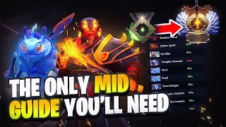 How to Play Mid amp get IMMORTAL NO BS  Full Guide Dota 2 [upl. by Are737]