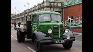 Bedford O type LorryTruck 1952 In Cab Footage Town and Country Driving [upl. by Eleanor278]