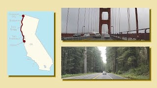 Aptos to Crescent City CA  A Complete Real Time Road Trip [upl. by Akiret943]