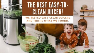 The Best Easy Clean Juicer Review for 2021 We tested easy clean juicers and this is what we found [upl. by Aryamo]