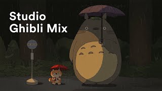 studio ghibli and chill  lofi study beats [upl. by Haerb]