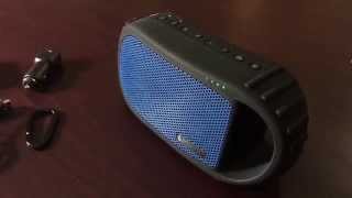 EcoCarbon by ECOXGEAR bluetooth speaker review [upl. by Nnylyam791]