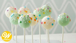 How to Make Cake Pops  Easy Recipe  Wilton [upl. by Fihsak576]