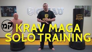 Krav Maga Solo Training Ideas [upl. by Cioffred674]